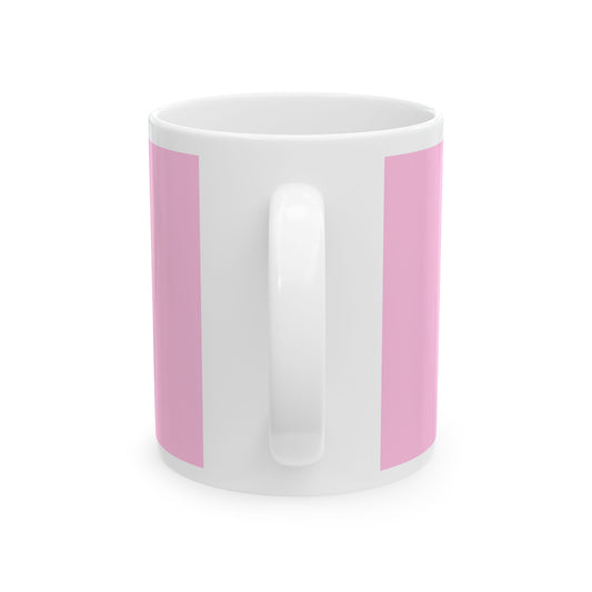 Princess Ceramic Mug, Cute Pink Mug for Girls, Birthday Gift, Tea & Coffee Lover, Fun Drinkware