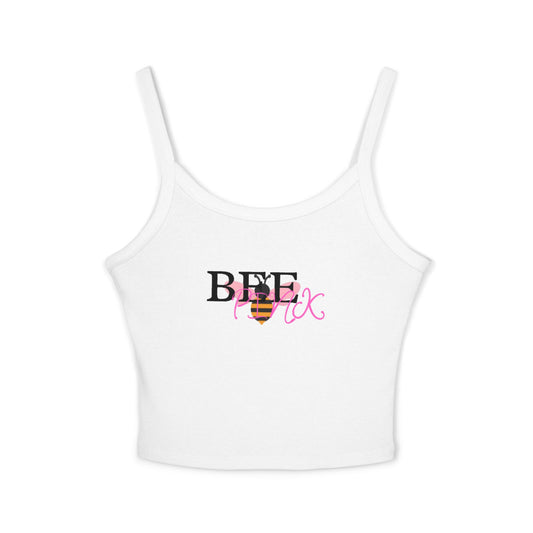 Chic Women's Spaghetti Strap Tank Top - Trendy Summer Casual Wear, Perfect for Beach Days, Parties, and Festivals