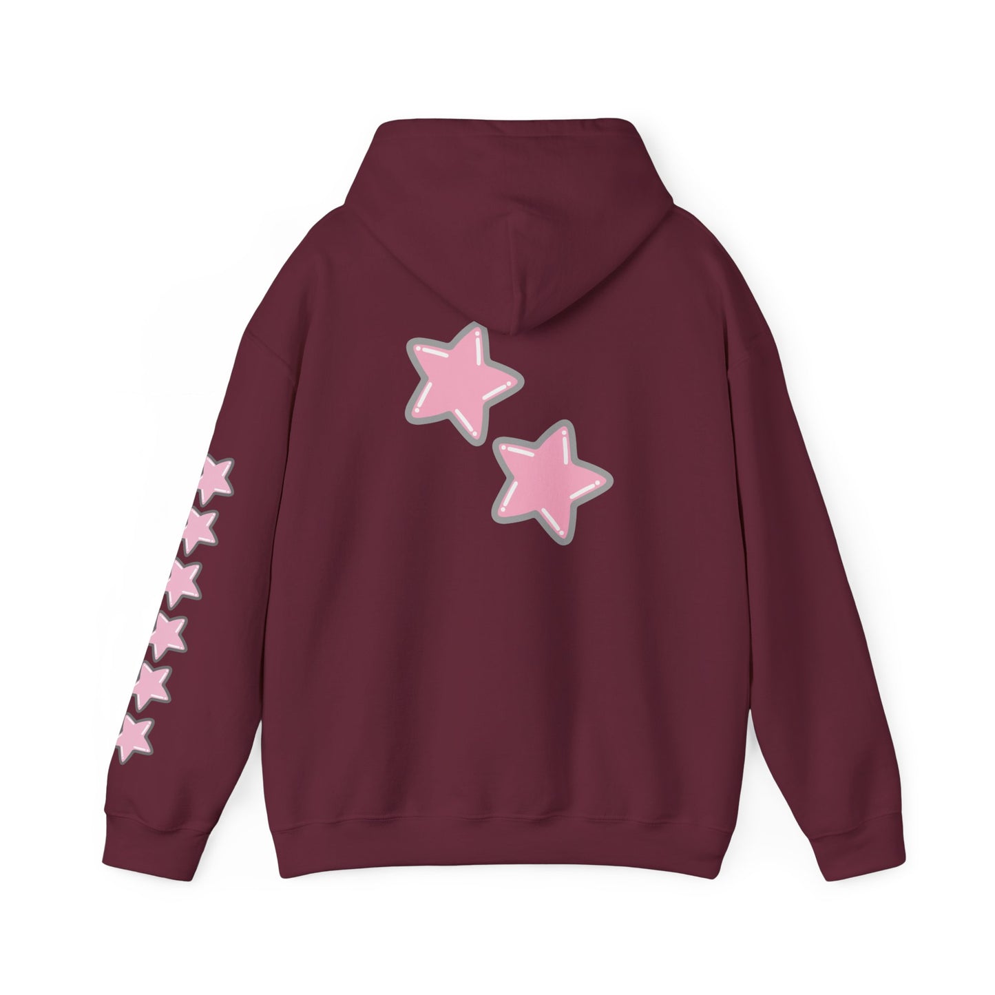 Cute Cartoon Bunny Hoodie with Stars
