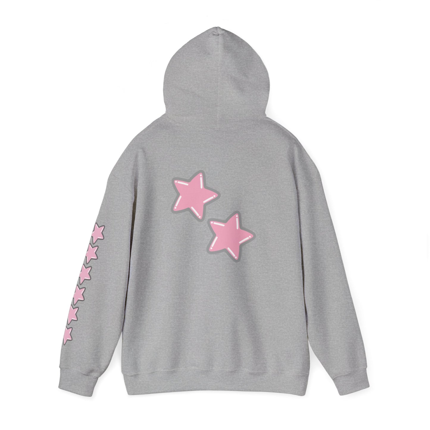 Cute Cartoon Bunny Hoodie with Stars