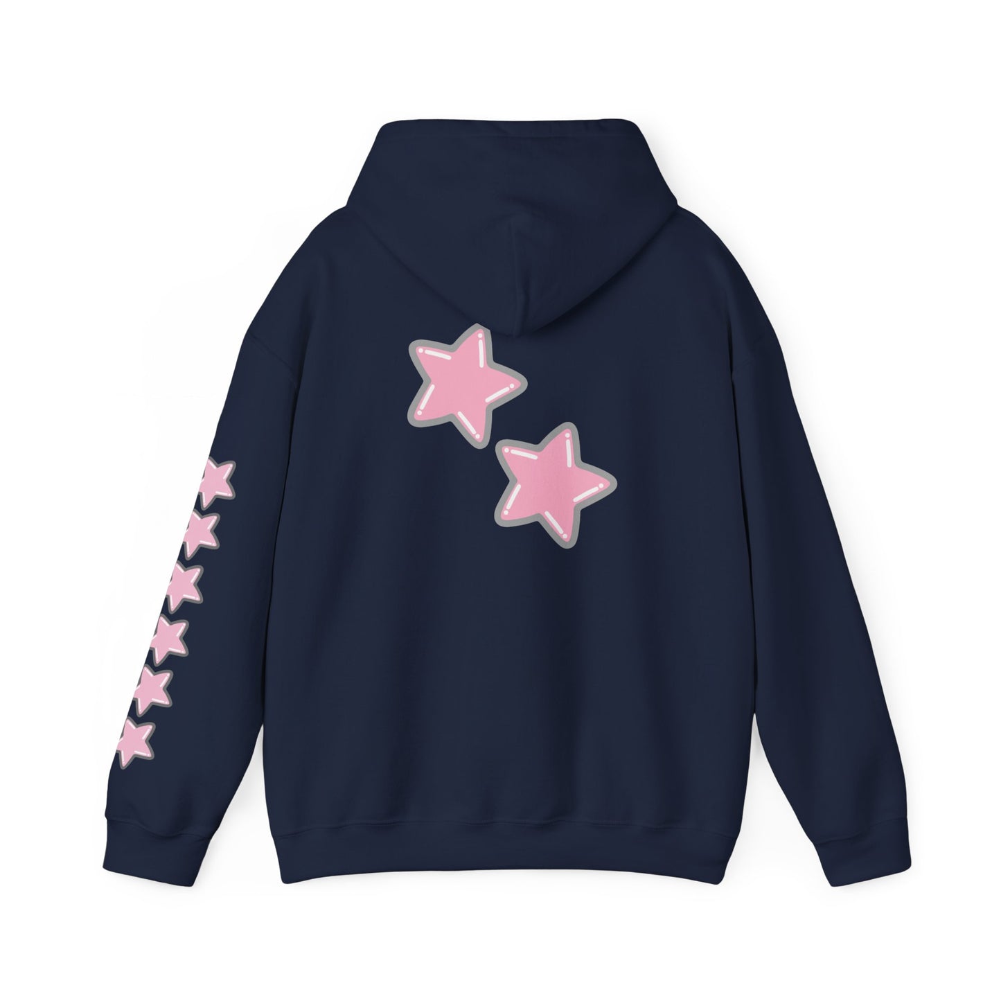 Cute Cartoon Bunny Hoodie with Stars