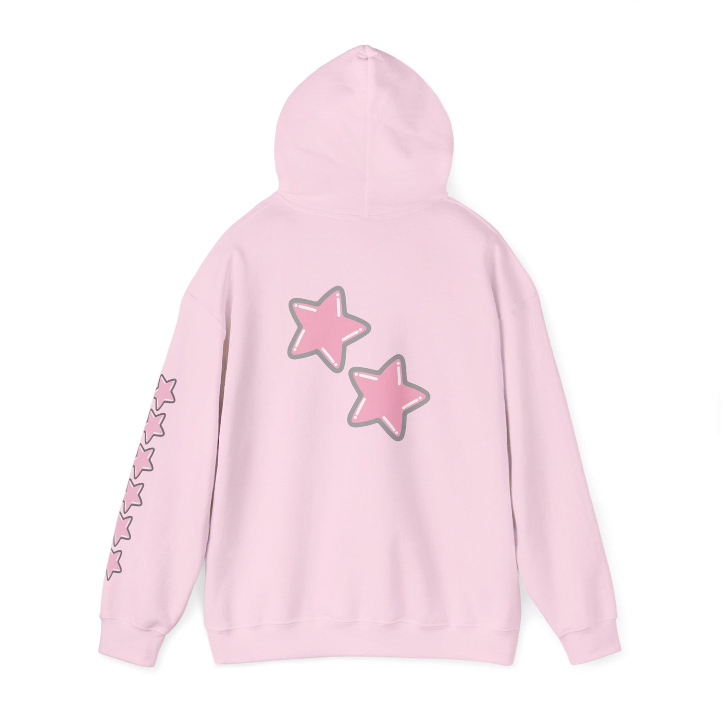 Cute Cartoon Bunny Hoodie with Stars