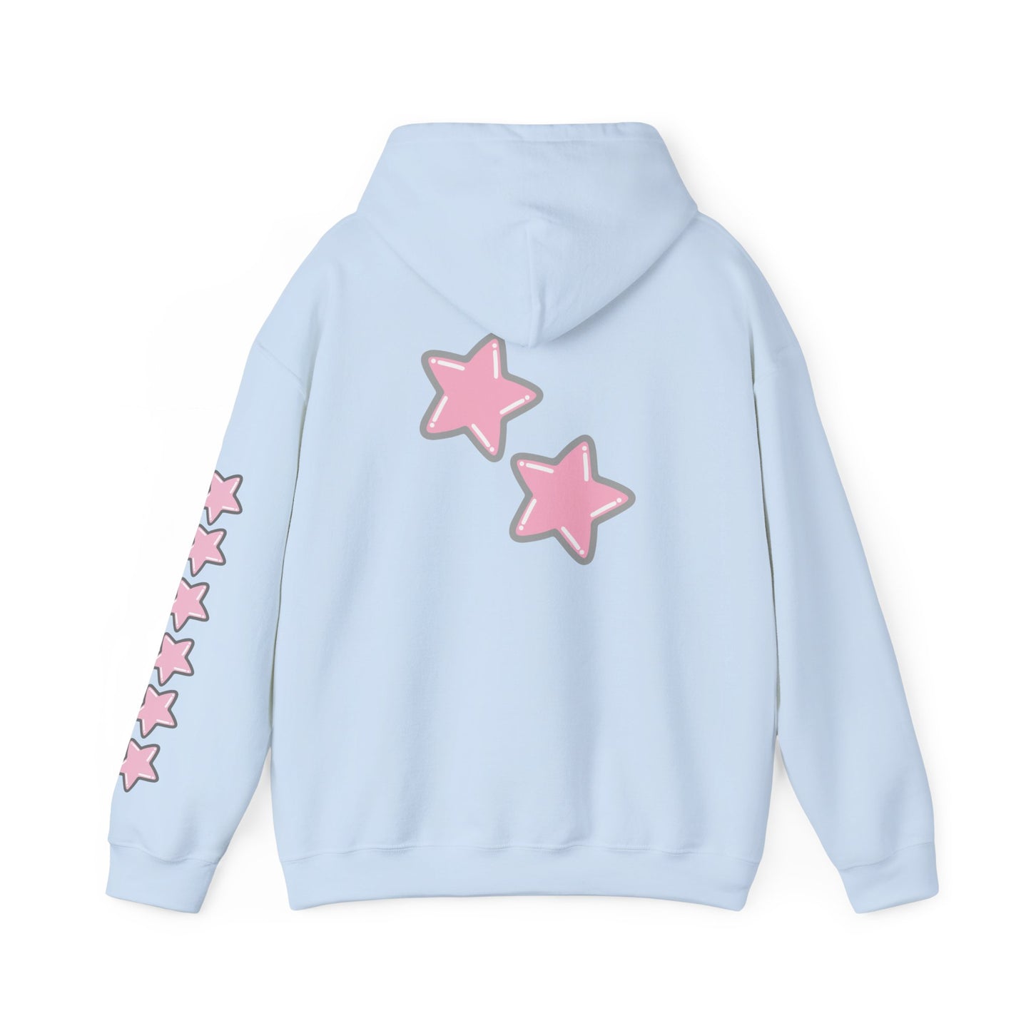 Cute Cartoon Bunny Hoodie with Stars