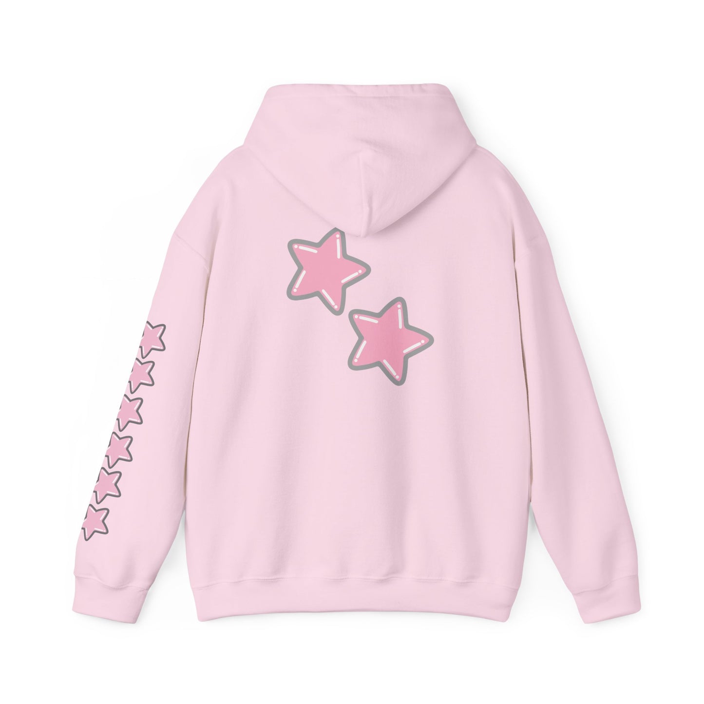 Cute Cartoon Bunny Hoodie with Stars