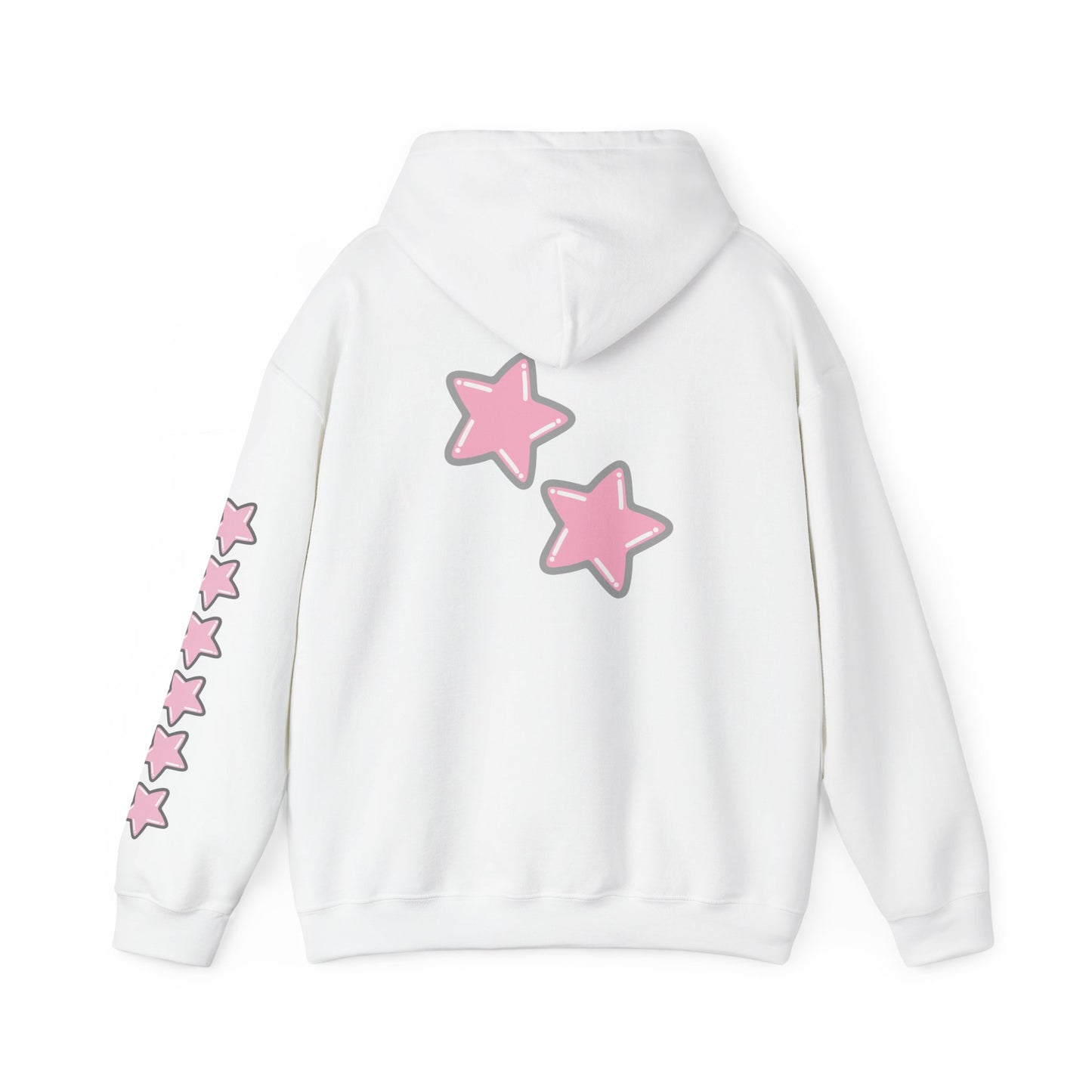Cute Cartoon Bunny Hoodie with Stars