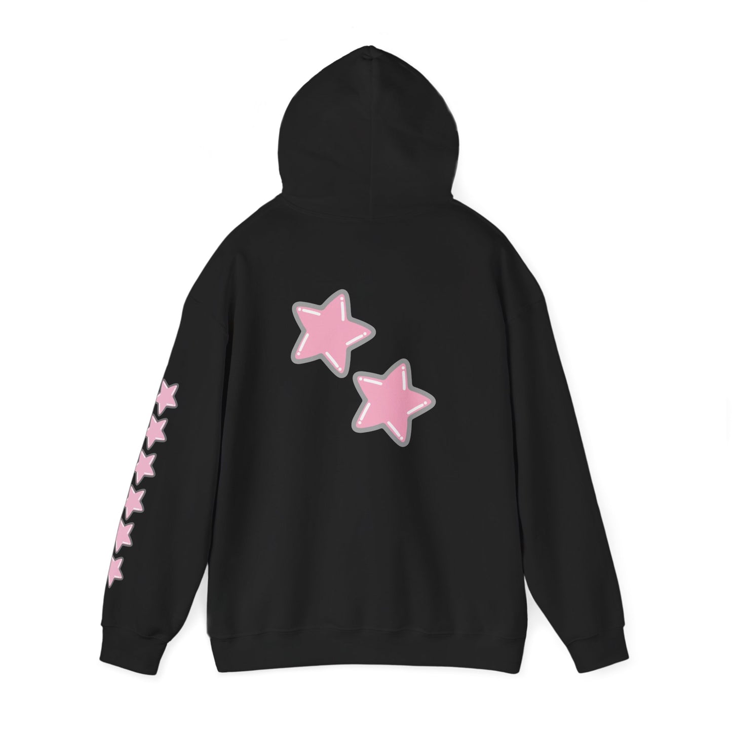 Cute Cartoon Bunny Hoodie with Stars