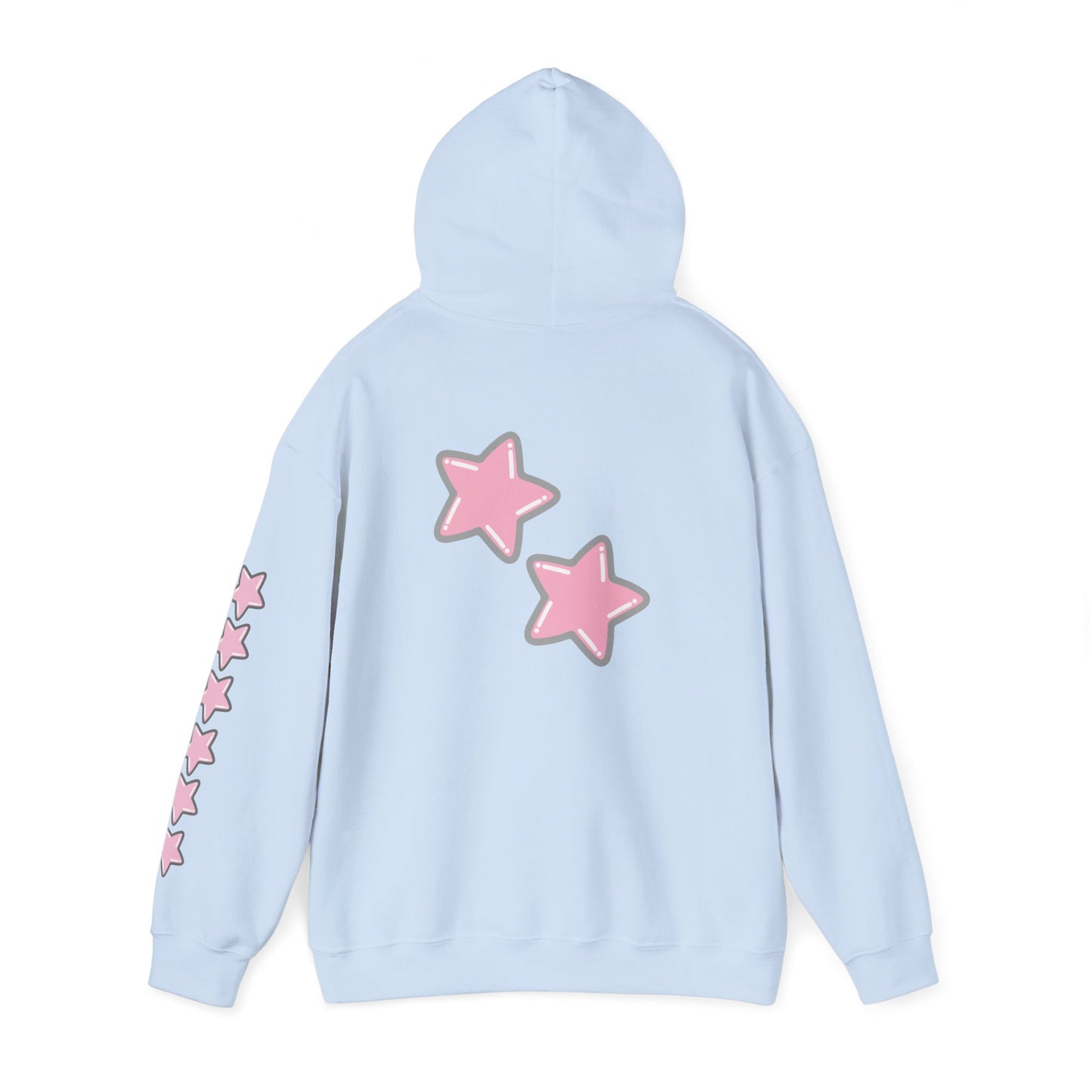 Cute Cartoon Bunny Hoodie with Stars
