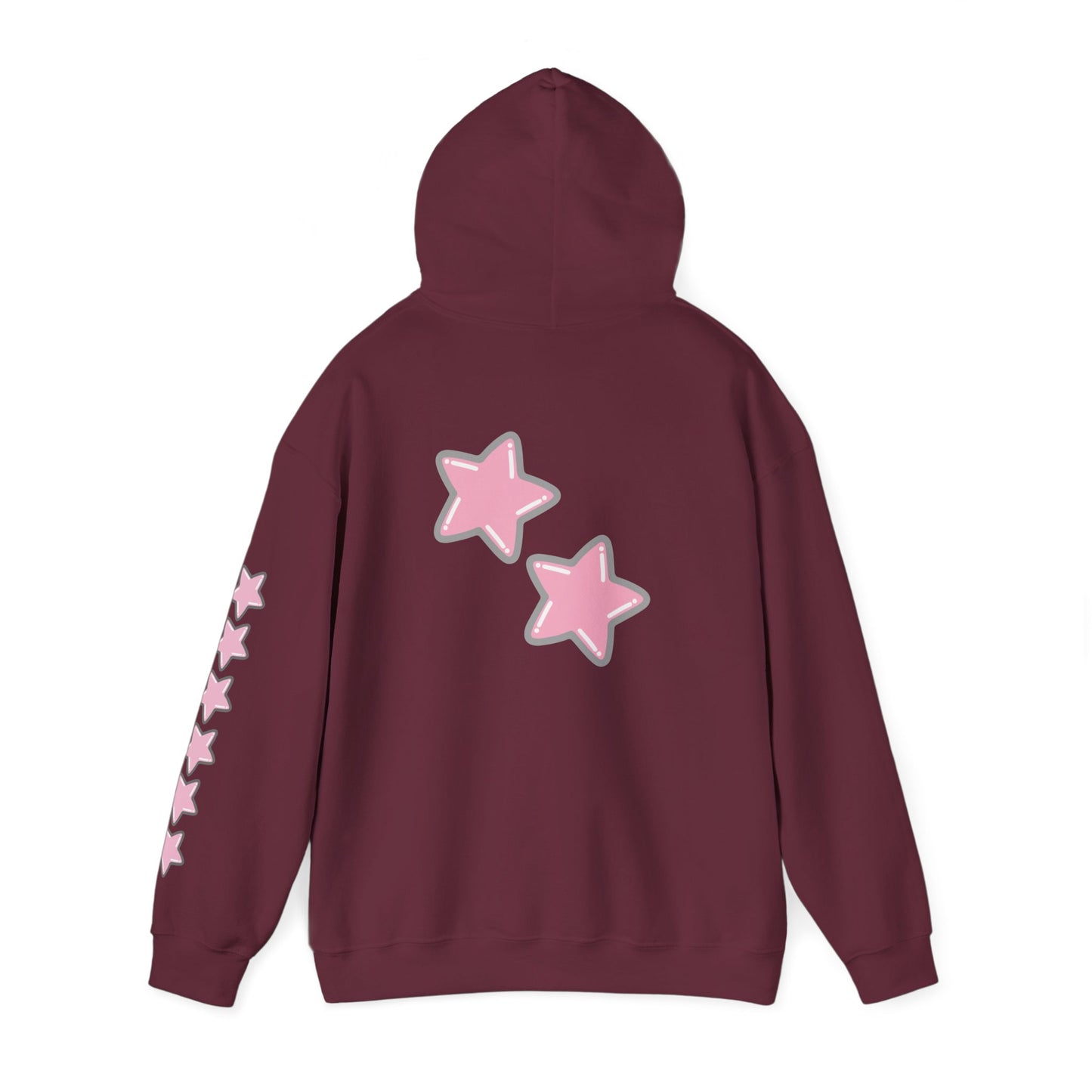 Cute Cartoon Bunny Hoodie with Stars