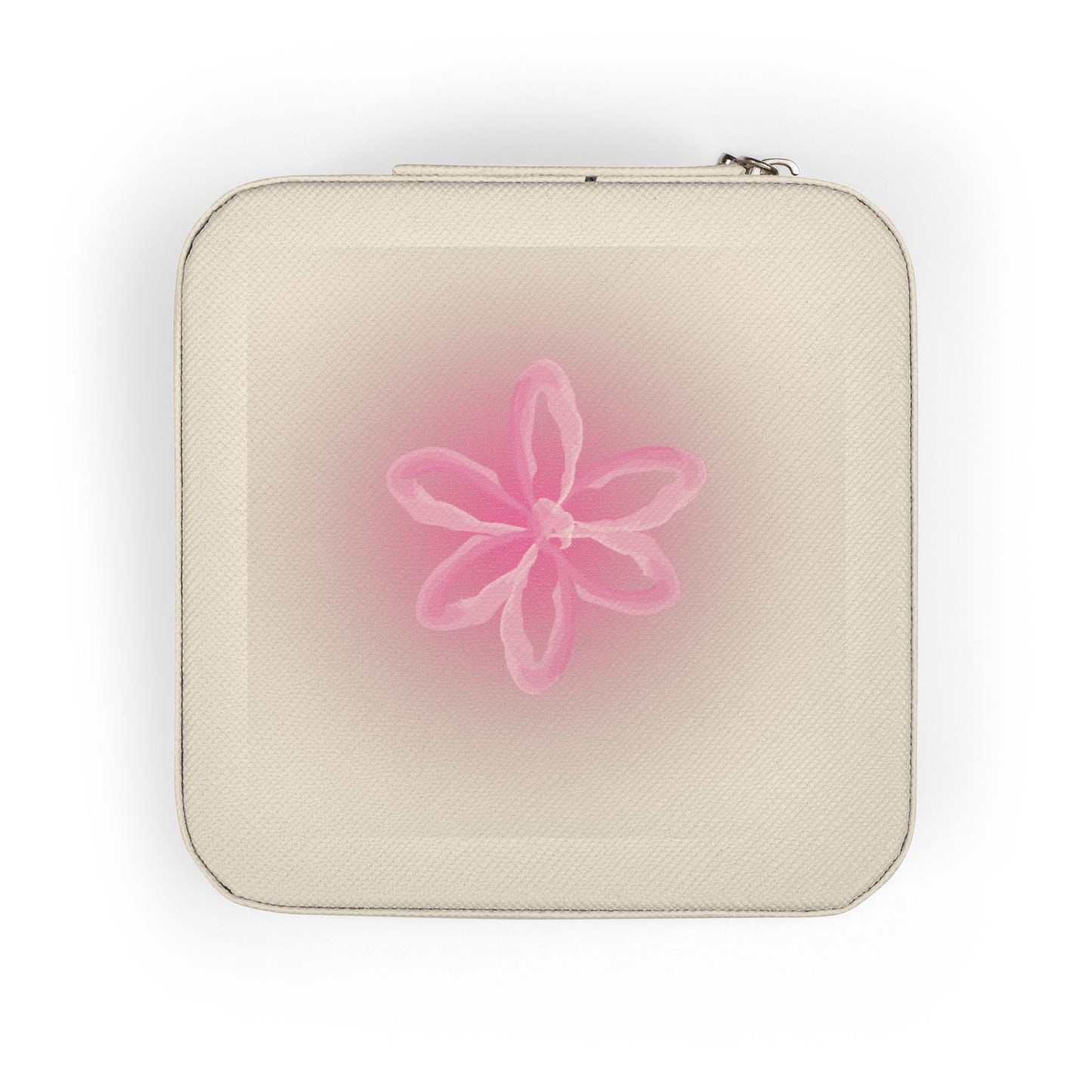 Elegant Jewelry Travel Case, Portable Jewelry Organizer, Gift for Her, Holiday Travel Essentials, Keepsake Storage, Floral Design