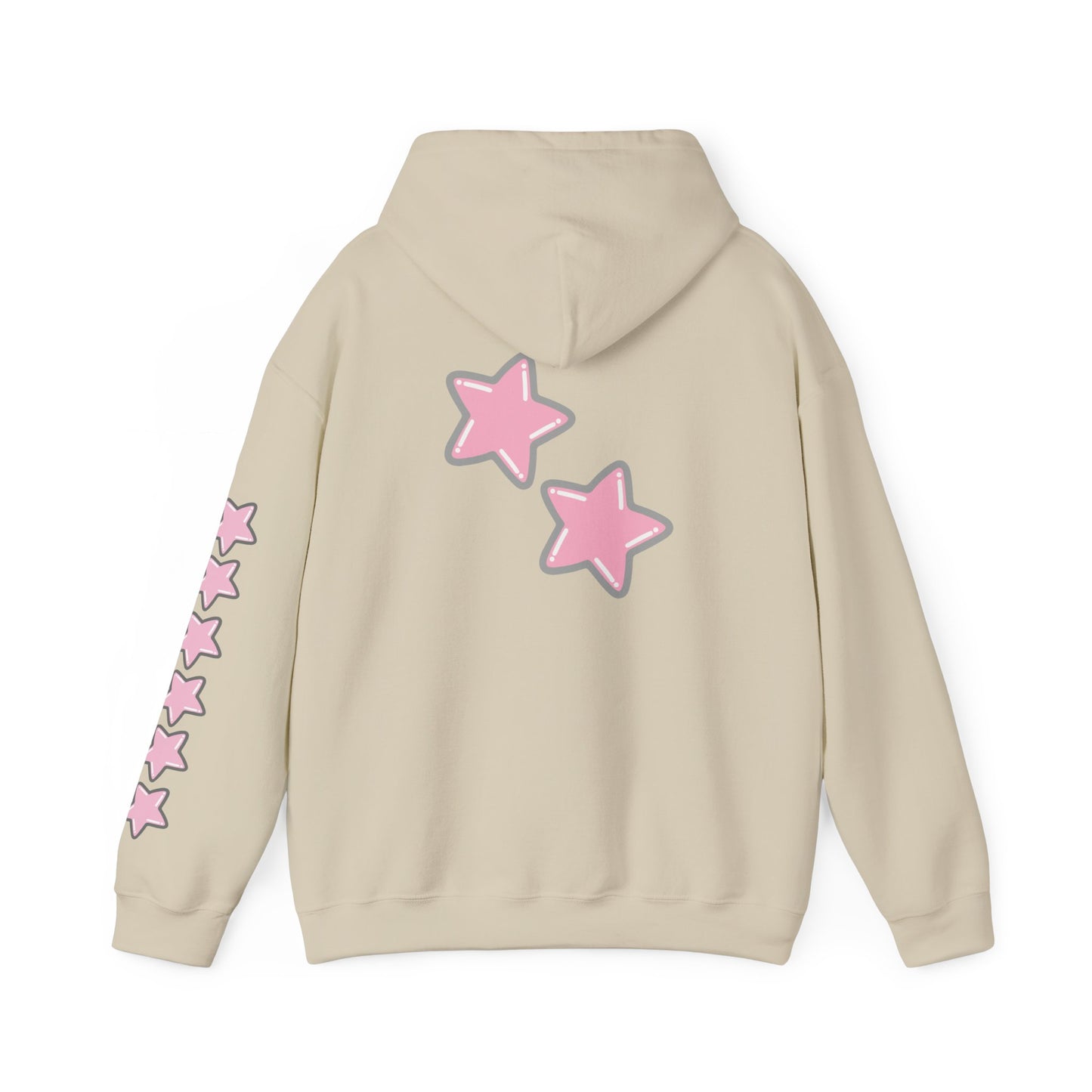 Cute Cartoon Bunny Hoodie with Stars