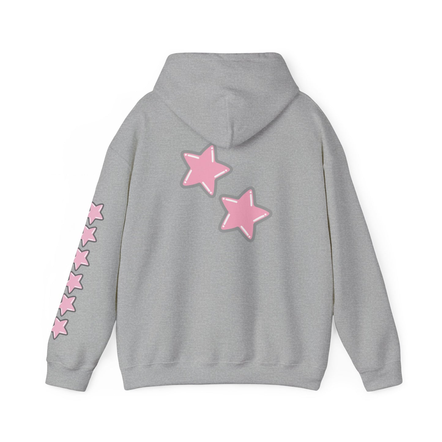 Cute Cartoon Bunny Hoodie with Stars