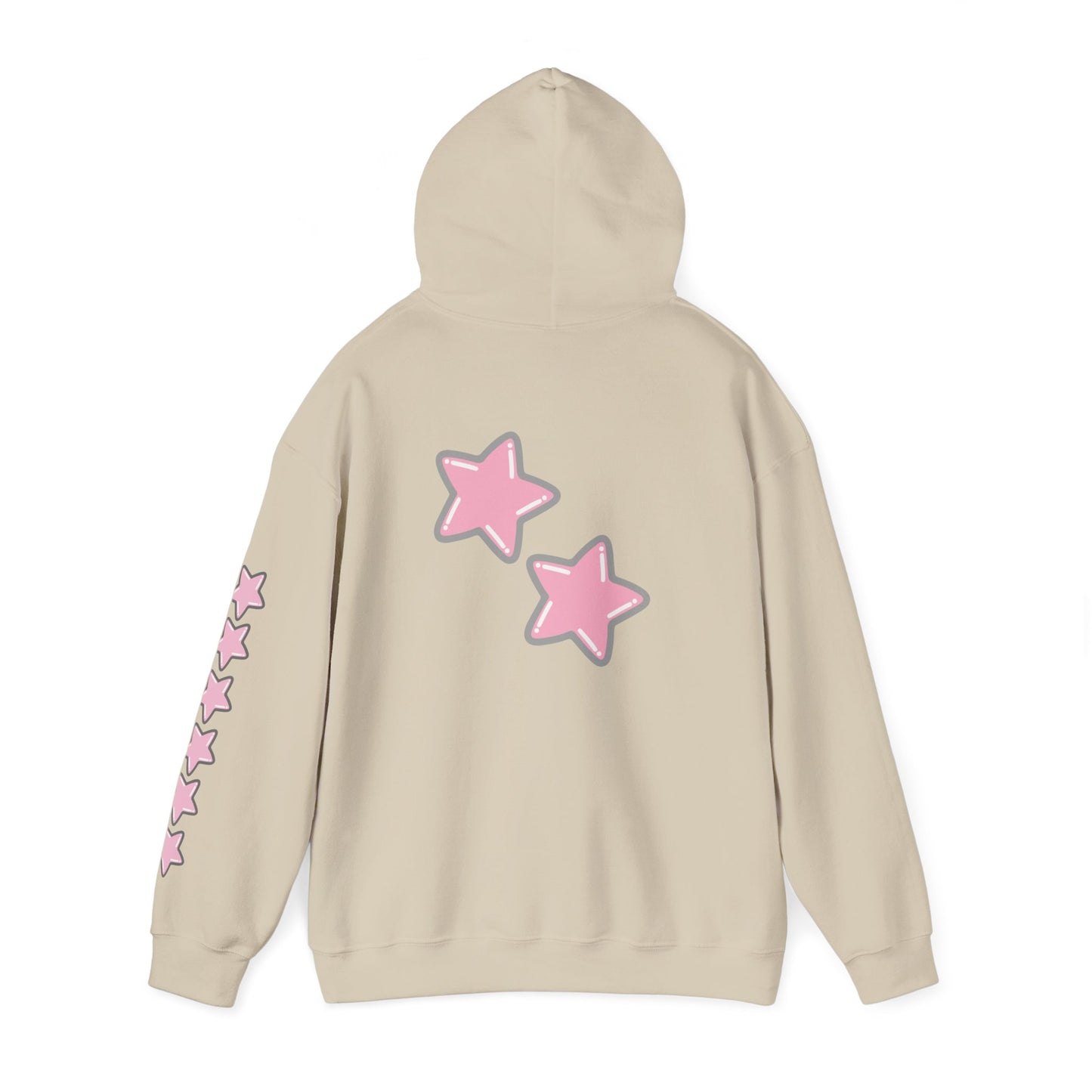Cute Cartoon Bunny Hoodie with Stars