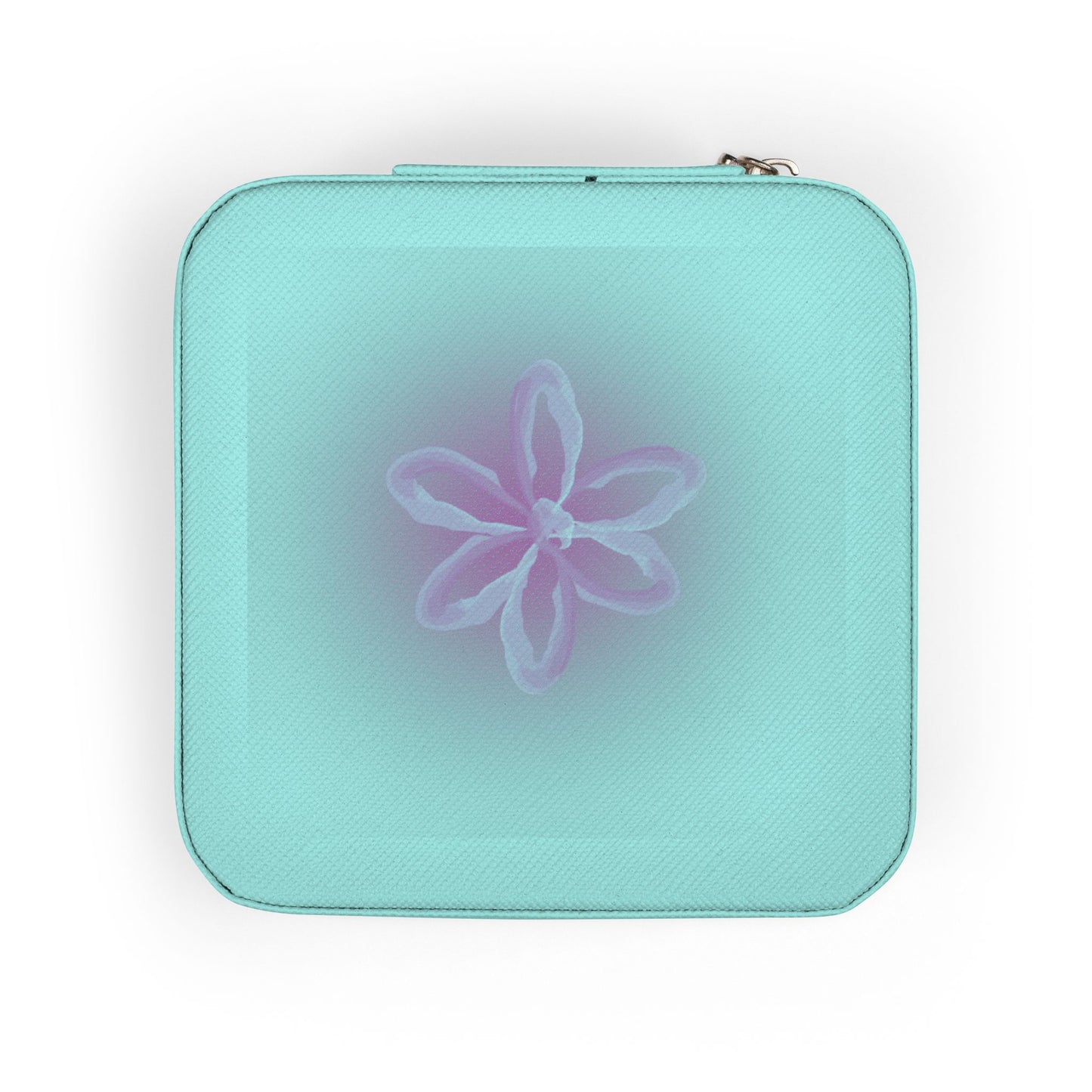 Elegant Jewelry Travel Case, Portable Jewelry Organizer, Gift for Her, Holiday Travel Essentials, Keepsake Storage, Floral Design