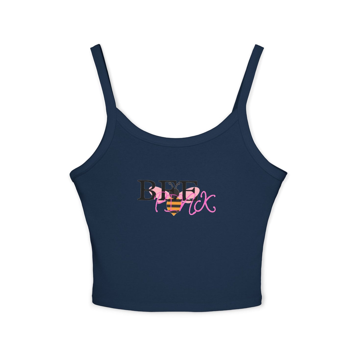 Chic Women's Spaghetti Strap Tank Top - Trendy Summer Casual Wear, Perfect for Beach Days, Parties, and Festivals
