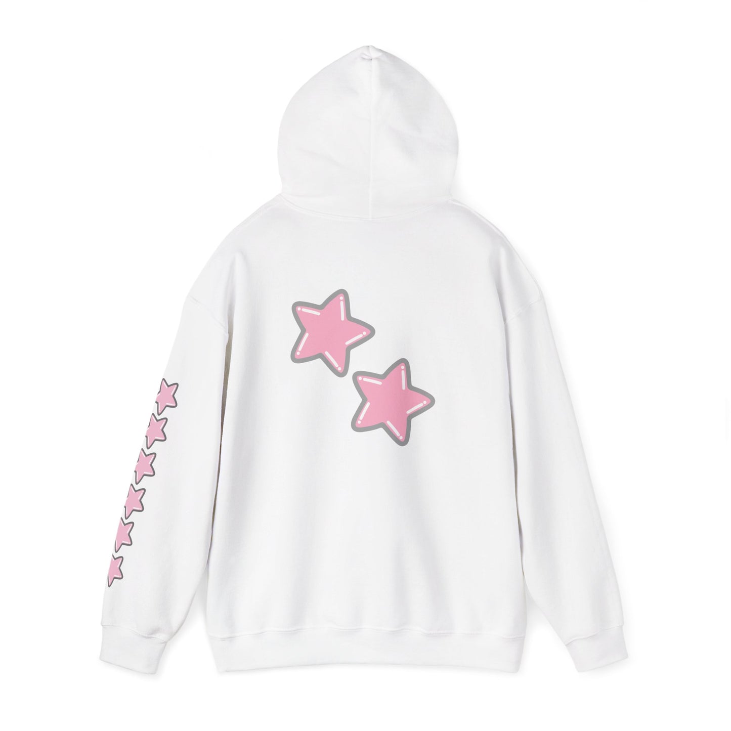 Cute Cartoon Bunny Hoodie with Stars