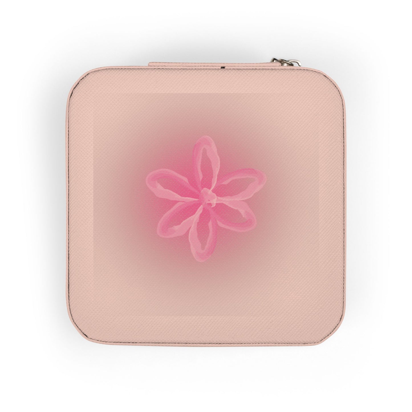 Elegant Jewelry Travel Case, Portable Jewelry Organizer, Gift for Her, Holiday Travel Essentials, Keepsake Storage, Floral Design