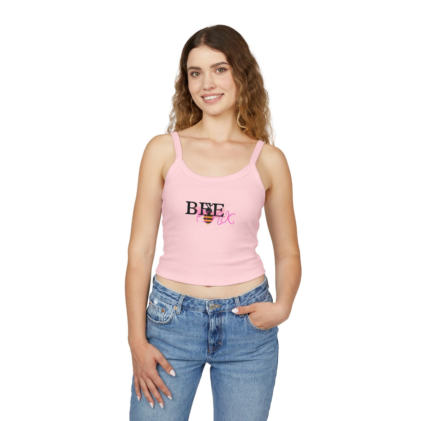 Chic Women's Spaghetti Strap Tank Top - Trendy Summer Casual Wear, Perfect for Beach Days, Parties, and Festivals