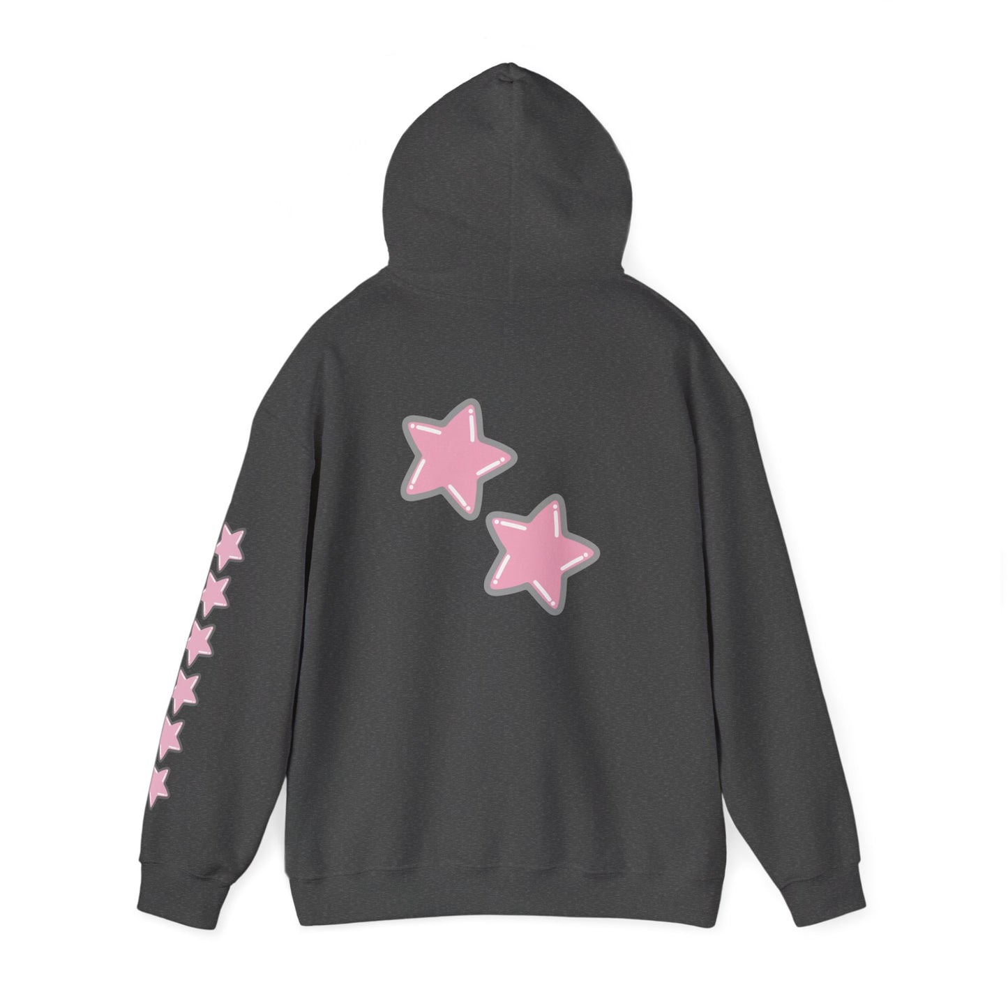 Cute Cartoon Bunny Hoodie with Stars